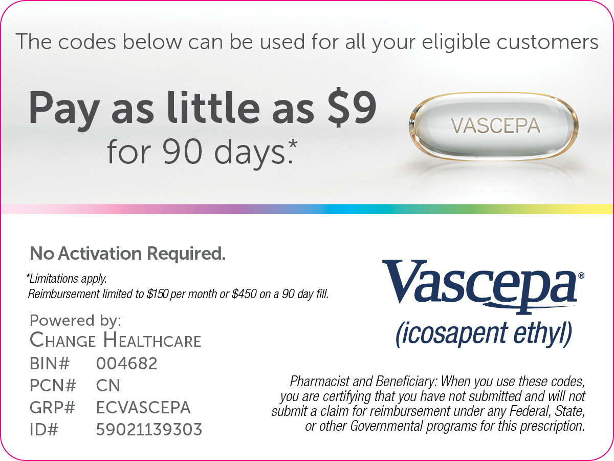 VASCEPA Savings Card